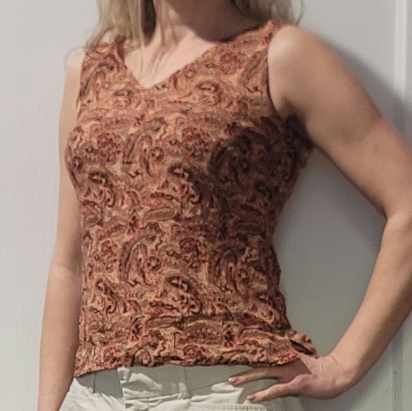 Womans Size 4 Charter Club Sleeveless Top - Picture 1 of 8